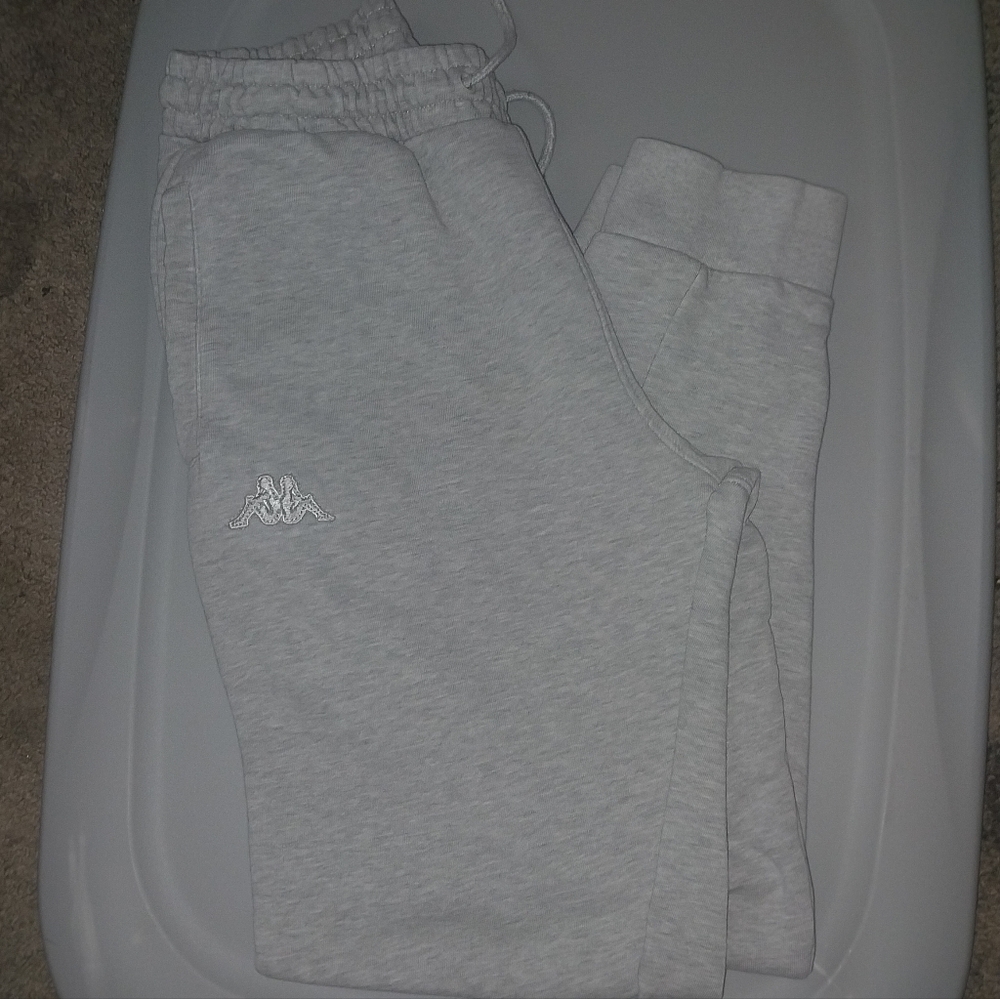 Kappa Womens Gray Sweatpants